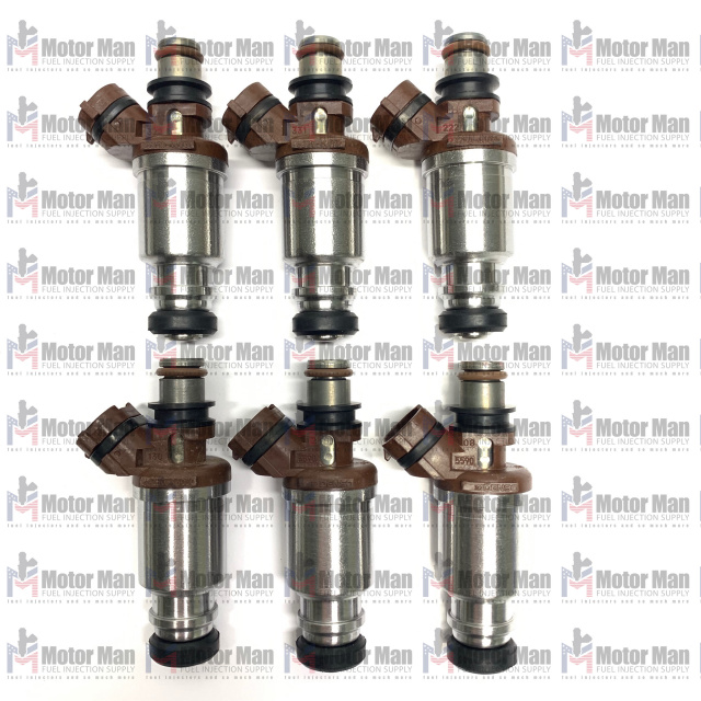 Remanufactured Denso Fuel Injectors Set Of 6 – 23250-46030 For 1992-1995 Lexus Toyota 3.0L I6